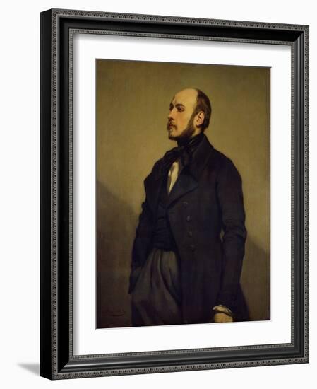 Leon Ohnet (Oil on Canvas)-Thomas Couture-Framed Giclee Print