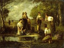 The Laundresses-Leon Richet-Giclee Print