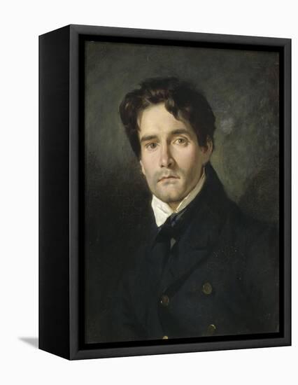 Léon Riesener, peintre cousin de l'artiste-Eugene Delacroix-Framed Premier Image Canvas