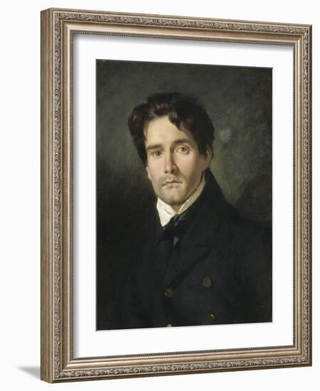 Léon Riesener, peintre cousin de l'artiste-Eugene Delacroix-Framed Premium Giclee Print