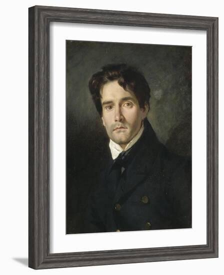 Léon Riesener, peintre cousin de l'artiste-Eugene Delacroix-Framed Giclee Print