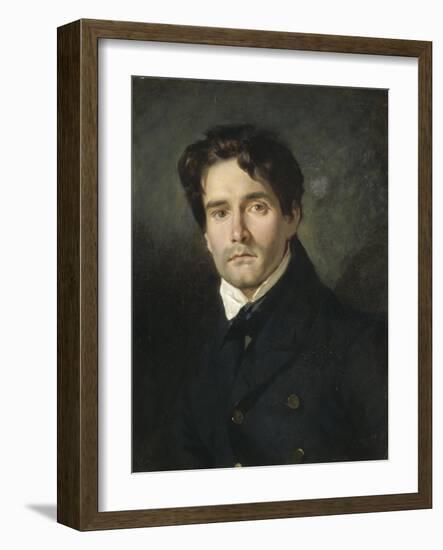 Léon Riesener, peintre cousin de l'artiste-Eugene Delacroix-Framed Giclee Print