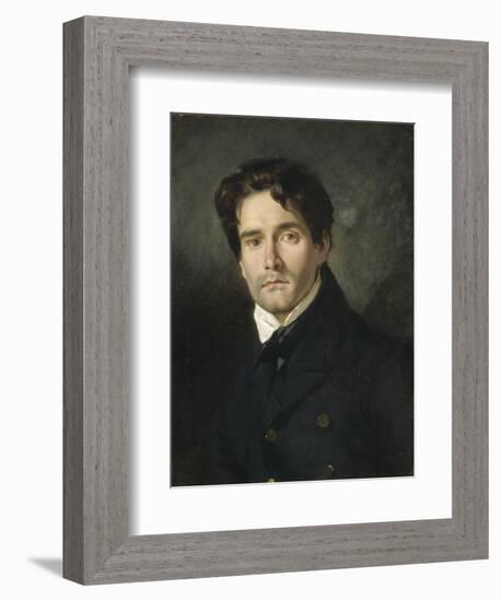 Léon Riesener, peintre cousin de l'artiste-Eugene Delacroix-Framed Giclee Print