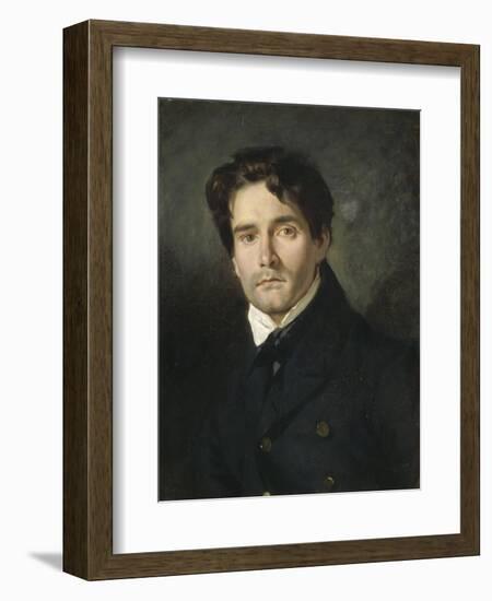 Léon Riesener, peintre cousin de l'artiste-Eugene Delacroix-Framed Giclee Print