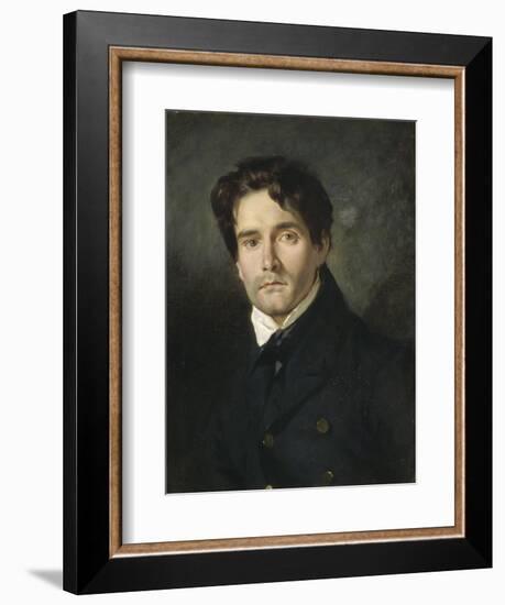 Léon Riesener, peintre cousin de l'artiste-Eugene Delacroix-Framed Giclee Print