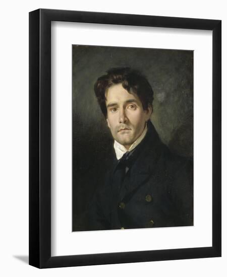 Léon Riesener, peintre cousin de l'artiste-Eugene Delacroix-Framed Giclee Print