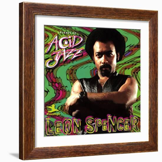 Leon Spencer - Legends of Acid Jazz: Leon Spencer-null-Framed Art Print