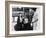 Leon Trotsky with His Wife Natalia Sedova and Mexican Artist Frida Kahlo, 1937-null-Framed Giclee Print