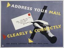 Address Your Mail Clearly and Correctly-Leonard Beaumont-Art Print
