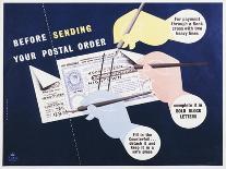 Before Sending Your Postal Order-Leonard Beaumont-Stretched Canvas