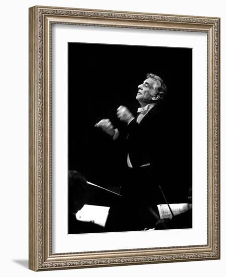 Leonard Bernstein-null-Framed Photo