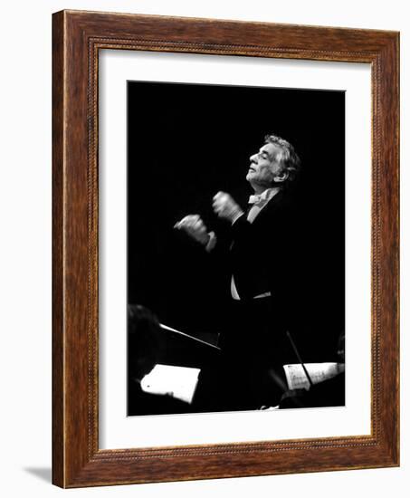 Leonard Bernstein-null-Framed Photo