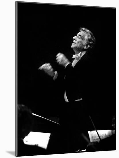 Leonard Bernstein-null-Mounted Photo