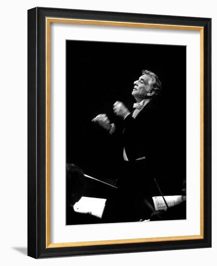 Leonard Bernstein-null-Framed Photo