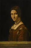 Portrait d'une dame de la cour de Milan, dit à tort "la belle ferronnière"-Léonard de Vinci-Giclee Print