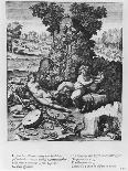 Titlepage 'Les Oeuvres De Pierre Ronsard'. 'The Works of Pierre Ronsard, Vendomois Gentleman, Princ-Leonard Gaultier-Giclee Print