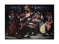 Jazzman Moe-Leonard Jones-Framed Art Print
