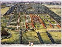 Lambeth Palace, Seat of the Archbishop of Canterbury Engraved by Johannes Kip-Leonard Knyff-Giclee Print