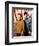 Leonard Nimoy; William Shatner. "Star Trek" [1966].-null-Framed Photographic Print