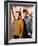 Leonard Nimoy; William Shatner. "Star Trek" [1966].-null-Framed Photographic Print