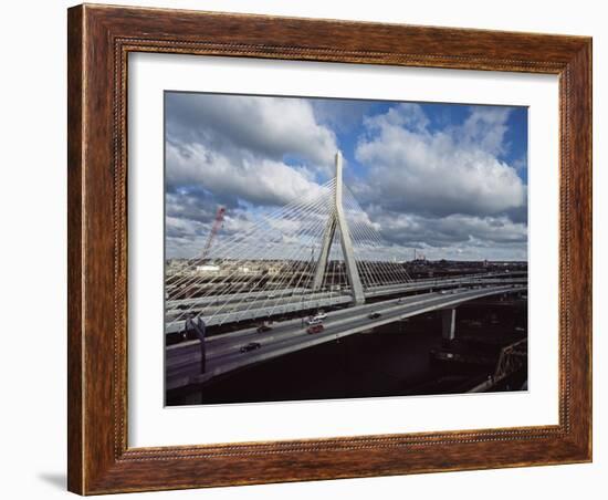 Leonard P. Zakim Bridge-Carol Highsmith-Framed Photo