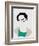 Leonard Portrait-David Brodsky-Framed Premium Giclee Print