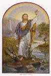 Jesus of Nazareth Religious Leader of Jewish Origin-Leonard Pownall-Framed Art Print