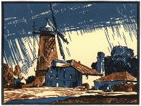 The Old Mill at Blackborough, King's Lynn, Norfolk, Early 20th Century-Leonard Russell Squirrell-Framed Giclee Print