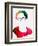 Leonard Watercolor-Lora Feldman-Framed Premium Giclee Print