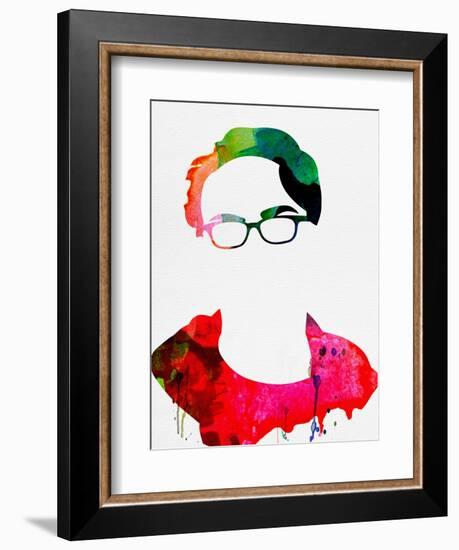 Leonard Watercolor-Lora Feldman-Framed Premium Giclee Print