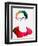 Leonard Watercolor-Lora Feldman-Framed Premium Giclee Print