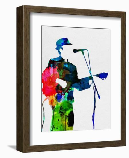 Leonard Watercolor-Lora Feldman-Framed Art Print