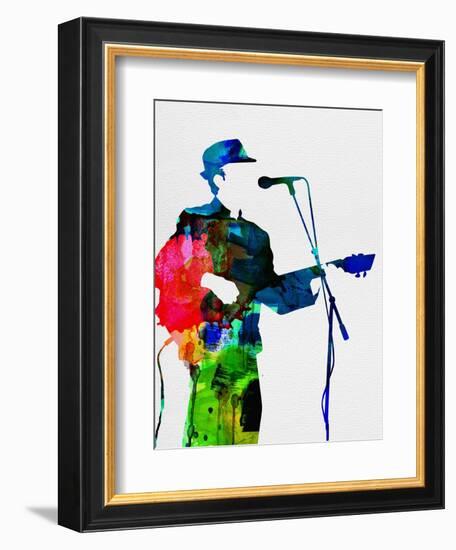 Leonard Watercolor-Lora Feldman-Framed Art Print