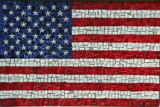 American Flag In Mosaic-Leonard Zhukovsky-Art Print