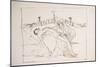 Leonardo 143 (drawing)-Ralph Steadman-Mounted Giclee Print