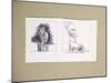 Leonardo 152 (drawing)-Ralph Steadman-Mounted Giclee Print