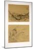 Leonardo 181 (drawing)-Ralph Steadman-Mounted Giclee Print