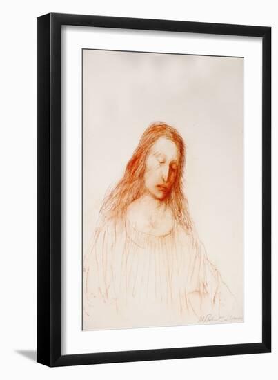 Leonardo 187 (drawing)-Ralph Steadman-Framed Giclee Print