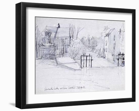 Leonardo 83 (drawing)-Ralph Steadman-Framed Giclee Print