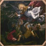 St. Nicholas Helping Some Sailors in a Storm-Leonardo Corona-Giclee Print