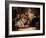 Leonardo Da Vinci Painting the Mona Lisa-Cesare Maccari-Framed Giclee Print