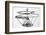 Leonardo Da Vinci Sketch of a Flying Machine-null-Framed Photographic Print