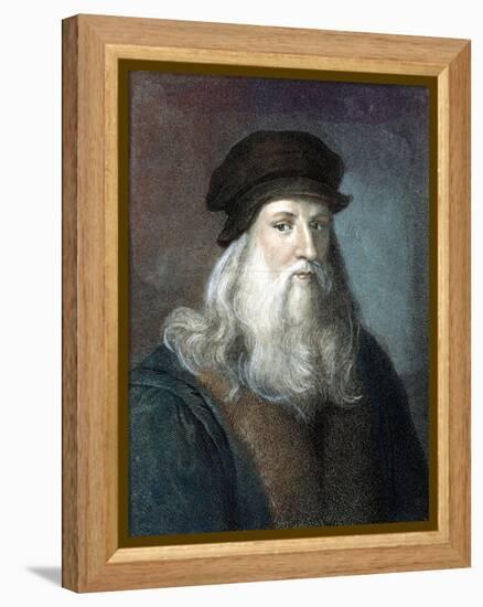 Leonardo Da Vinci-Leonardo da Vinci-Framed Premier Image Canvas