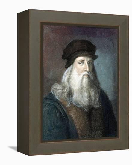 Leonardo Da Vinci-Leonardo da Vinci-Framed Premier Image Canvas