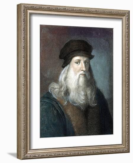 Leonardo Da Vinci-Leonardo da Vinci-Framed Giclee Print