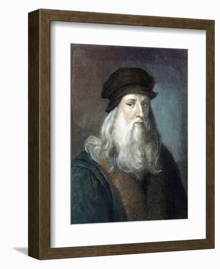 Leonardo Da Vinci-Leonardo da Vinci-Framed Giclee Print