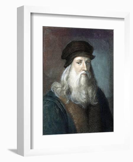 Leonardo Da Vinci-Leonardo da Vinci-Framed Giclee Print