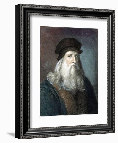 Leonardo Da Vinci-Leonardo da Vinci-Framed Giclee Print