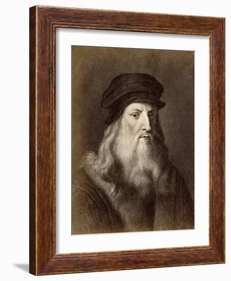 Leonardo Da Vinci-null-Framed Giclee Print