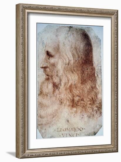 Leonardo Da Vinci-Leonardo da Vinci-Framed Giclee Print